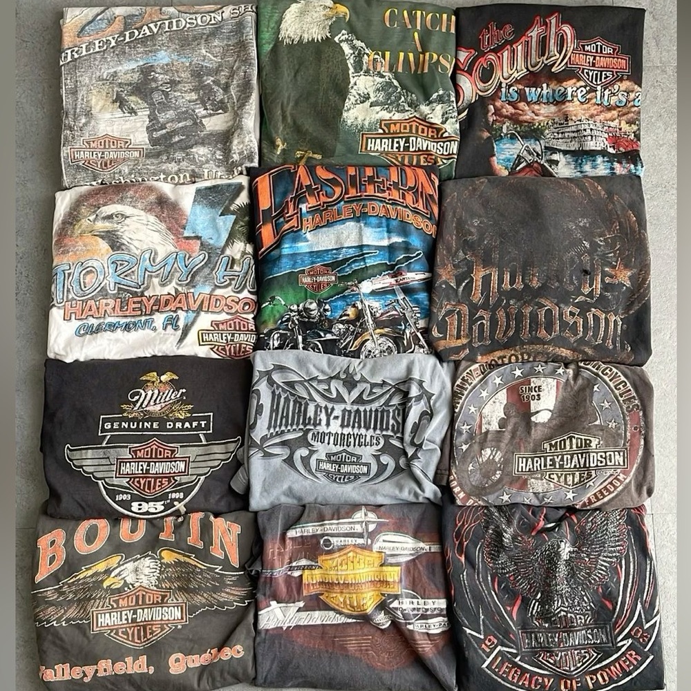 Vintage Orlando Harley-Davidson Graphic Tee
